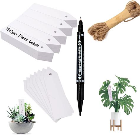 Plant Labels 150pcs Plant Labels For Outdoor Plants Plastic Plant