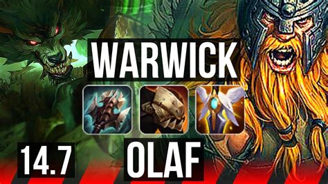 Warwick Vs Olaf Top Solo Kills Legendary Games