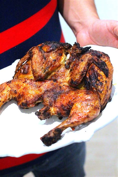 As Minhas Receitas Frango Aberto Assado No Forno Tempero De Av