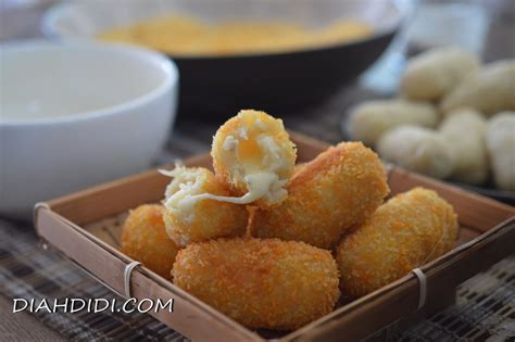 Diah Didi S Kitchen Kroket Kentang Isi Keju Mozarella Asian Desserts