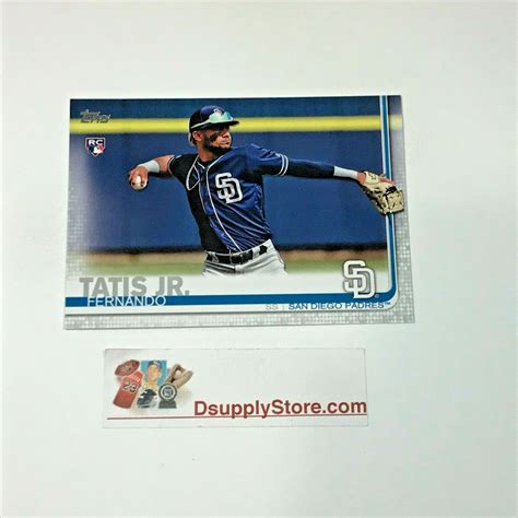 2019 Topps Fernando Tatis Jr Rookie Card 410 Series 2 Rc San Diego