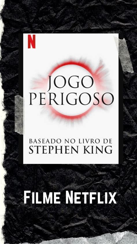 A Book Cover With The Title Jogo Perigoso