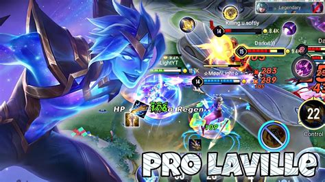 Laville Dragon Lane Pro Gameplay Insane Standard Match Arena Of Valor Liên Quân Mobile