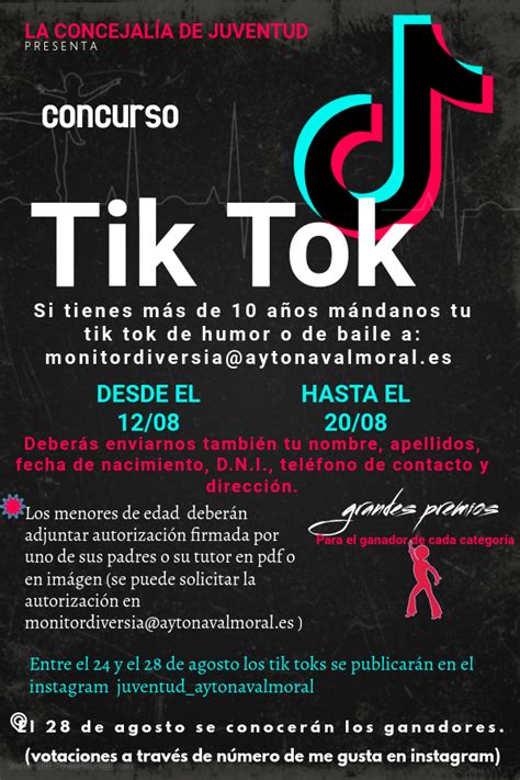 Concurso Tik Tok Ayuntamiento De Navalmoral De La Mata