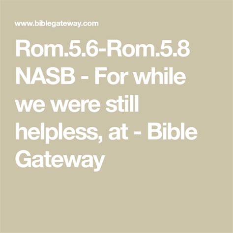 Bible Gateway Passage John New American Standard Bible Artofit