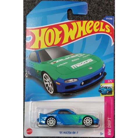 Hot Wheels Falken Mazda Rx Copo Camaro Escorrega O Pre O