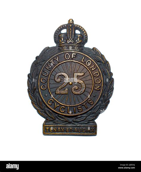 A Cap Badge Of The 25th County Of London Cyclist Battalion The London