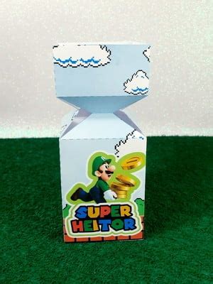 Caixa Meia Bala Compre E Monte Mario Bros Compre Produtos