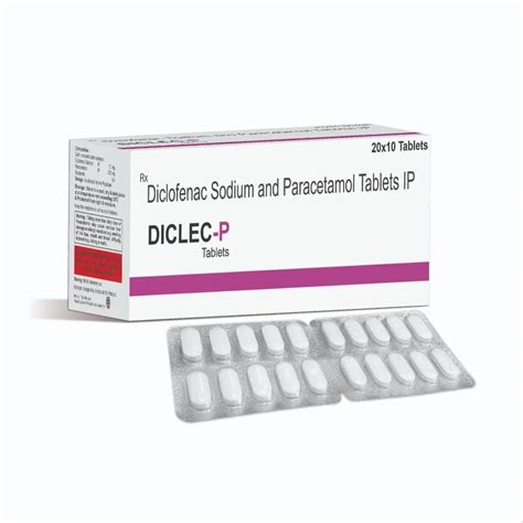 Diclofenac Sodium Paracetamol Tablets Ip At Rs Box Diclofenac