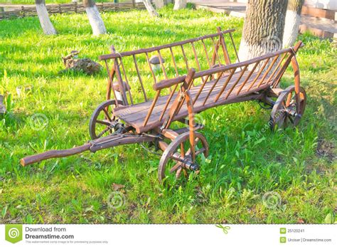 Old Horse Drawn Wagon Stock Image Image Of Wagon Rust 25120241