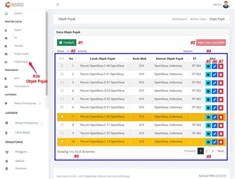 Objek Pajak | Panduan OpenDesa