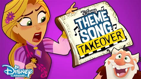 Shorty Theme Song Takeover! | Rapunzel's Tangled Adventures | Disney ...