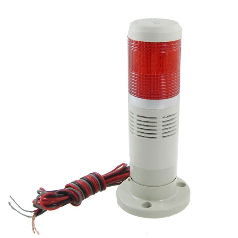 24v Industrial Red Led Signal Tower Lamp Flash Warning Stack Light