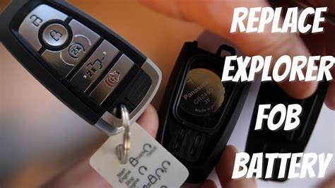 Ford Explorer Key Fob Battery Replace