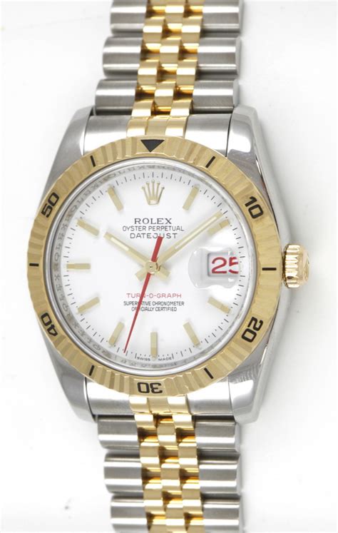 Rolex Datejust Turn O Graph Thunderbird Sold Out White