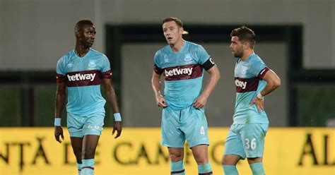 West Ham Fans Celebrate After Their Europa League Bogey Side Are Forced