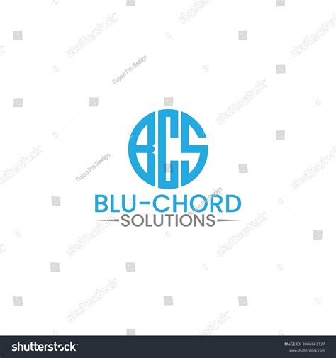 Bcs Logo Design And Template Royalty Free Stock Vector 2086863727