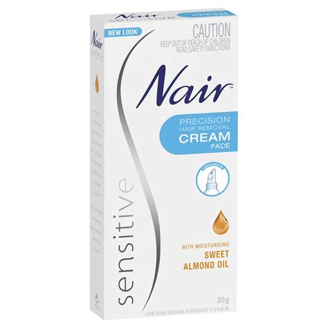 Buy Nair Precision Facial Hair Remover Cream Sensitive 20g Online At Chemist Warehouse®