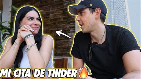 LA CONOCÍ por TINDER Primera Cita YouTube