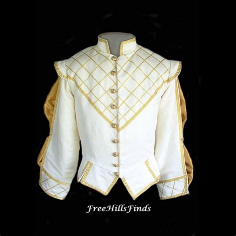 Made To Order Men S Renaissance Elizabethan Doublet Etsy