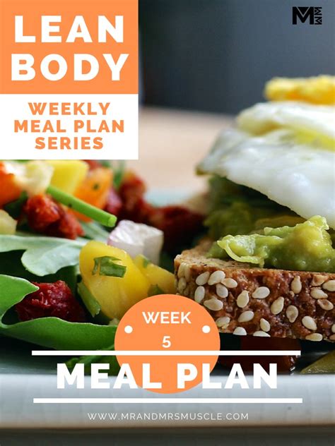 Lean Body Weekly Meal Plan 5 - May2021 | PDF | Weight Loss | Obesity