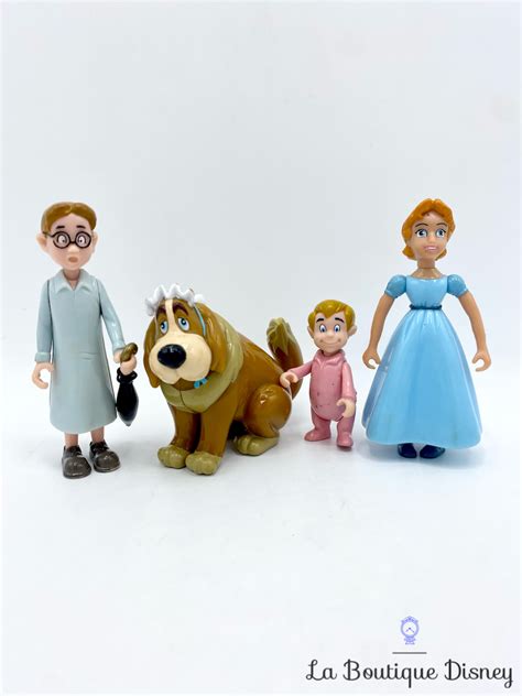 Figurines Wendy Jean Michel Nana Playset Disney Heroes Famosa Peter Pan