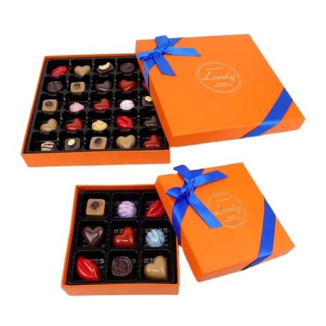 Fancy chocolate packaging boxes - Custom cardboard display and paper box