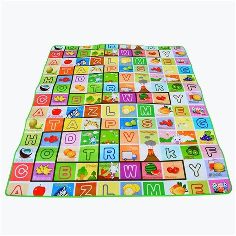 Grand Tapis De Jeu Alphabet En Mousse