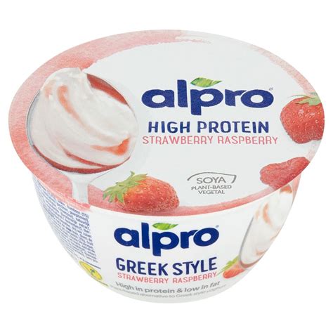 Alpro Greek Style Aardbei Framboos Potje G Carrefour Site