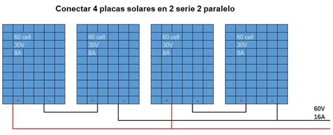 Conexión Serie Paralelo De Placas Solares