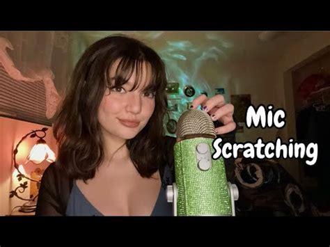 Asmr Fast And Aggressive Mic Scratching On Bare Foam Fluffy