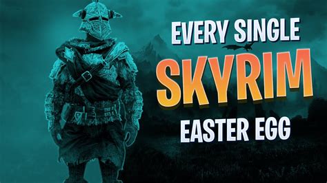 Every Single SKYRIM Easter Egg YouTube