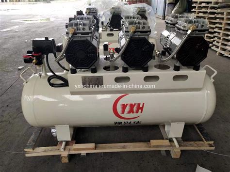 2 04kw Low Noise Oil Free Portable Oilless Air Compressor 90L Hb90A