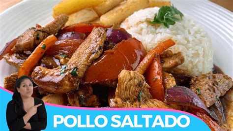 🇵🇪pollo Saltado Receta Peruana Deliciosa Youtube