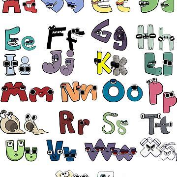 Alphabet Lore A To Z Poster For Sale By YupItsTrashe Redbubble