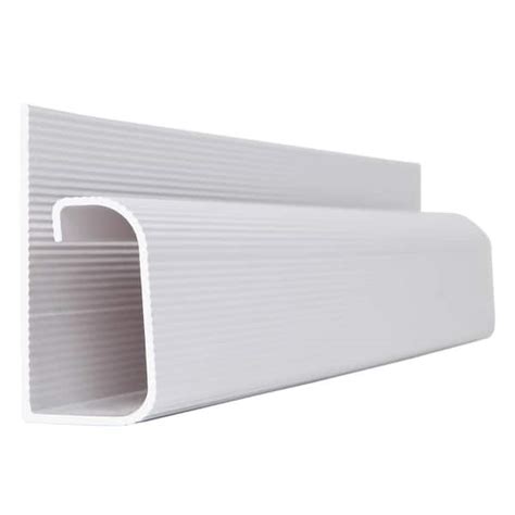 Stalwart In J Channel Desk Cable Organizer In White Pack