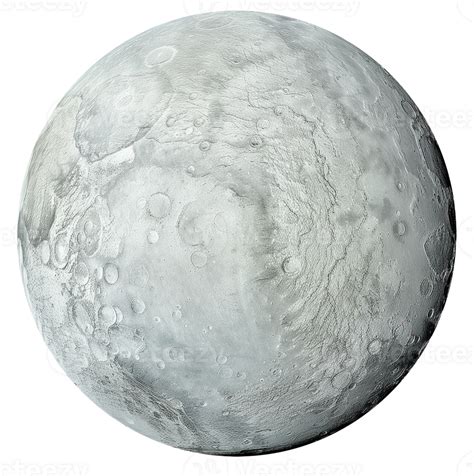 Eris Seen From Space On Solid Transparent Background 49566787 Png