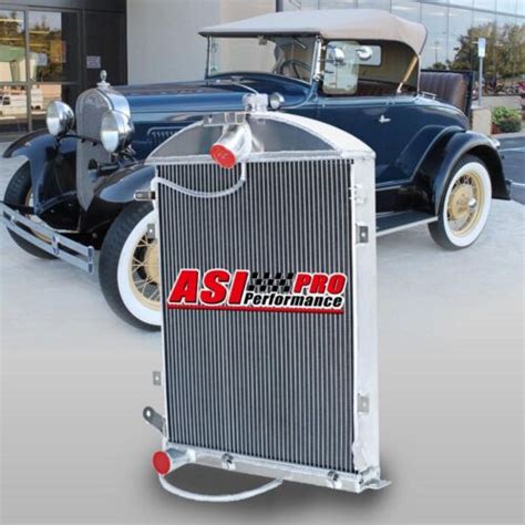 Row Aluminum Radiator For Ford Model A Aa Heavy Duty L Head