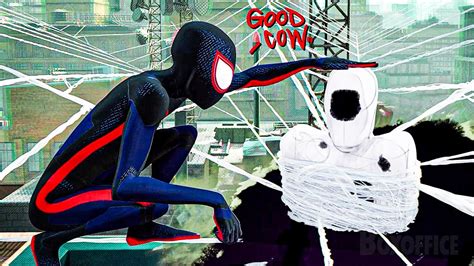 Miles Morales Vs The Spot Spider Man Across The Spider Verse