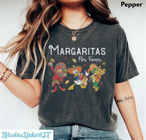 Retro Margaritas Por Favor Comfort Colors Shirt The Three Caballeros