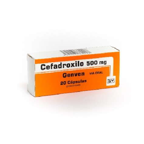 CEFADROXILO GENVEN 500 X 20 TABLETAS FarmaGO Somos Que Una Farmacia