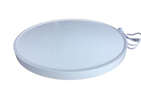 Rond Infrarood Verwarmingspaneel Wit Met Kader 60 Cm 350 Watt