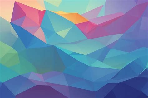 Premium Photo Abstract Lowpoly Background Eps Vector Illustration