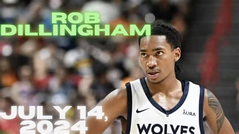 Rob Dillingham Highlights Vs Pacers Pts Ast Nba Summer