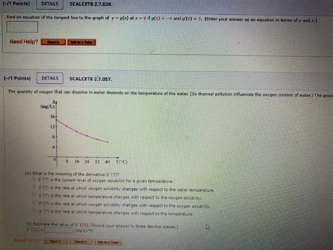 Solved Points Details Scalcet Find An Chegg