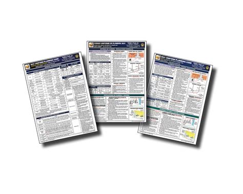 Buy 2021 Uniform Plumbing Code 3 Quick-Card COMBO | Buildersbook.com