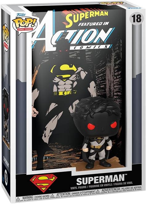 Funko Pop Comic Cover Dc Superman Action Comics 644 Amazon Ca Toys And Games