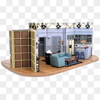 Seinfeld Set Replica - Seinfeld Apartment Model, HD Png Download ...