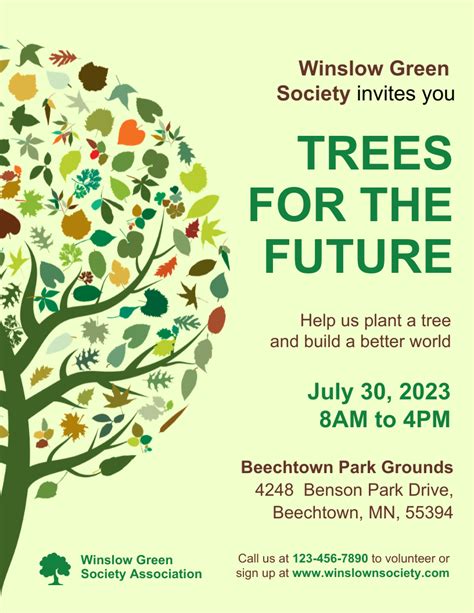 Tree Plantation Posters