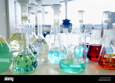 Chemical Characterization Laboratory Stock Photo Alamy